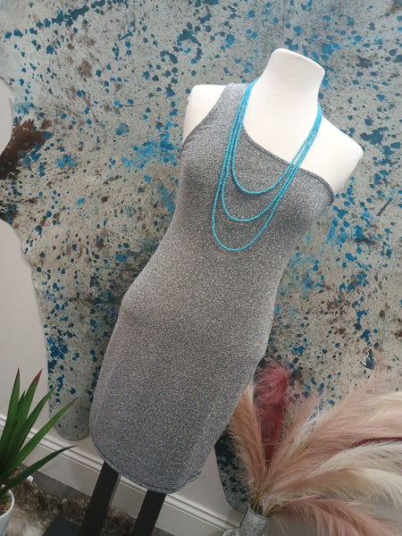 The Perfect Day Out Silver Dress