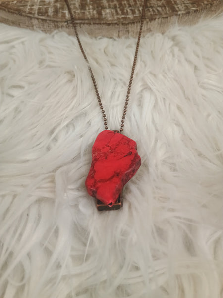 The We Start Red Necklace