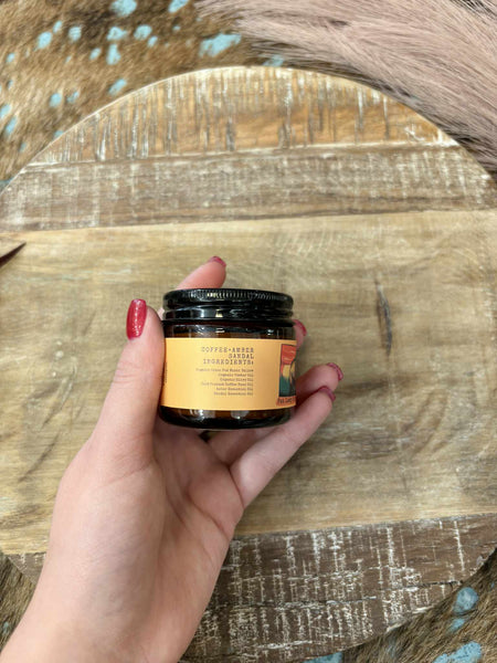 The Medium Coffee and Amber and Sandalwood Body Blend Tallow
