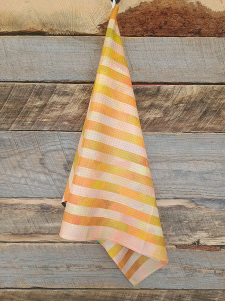 The Orange and Stipes Towel