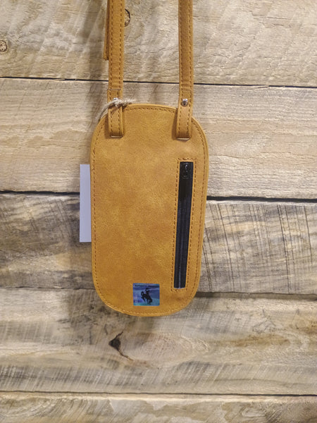 The Wyoming Crossbody Dark Tan Purse