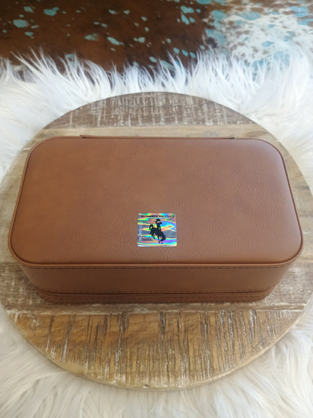 The Wyoming Large Jewelry Brown Box
