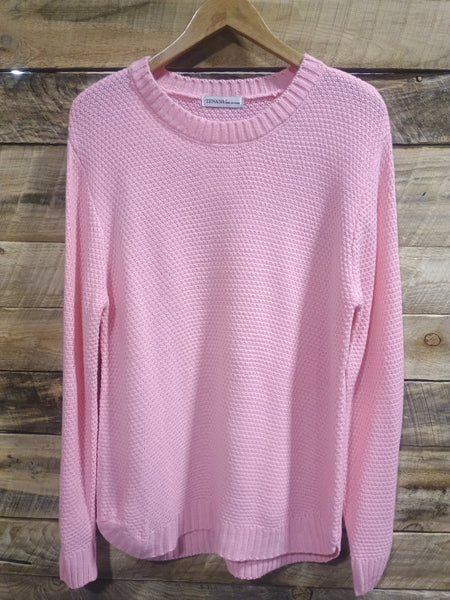 The I Went Dark Pink Sweater