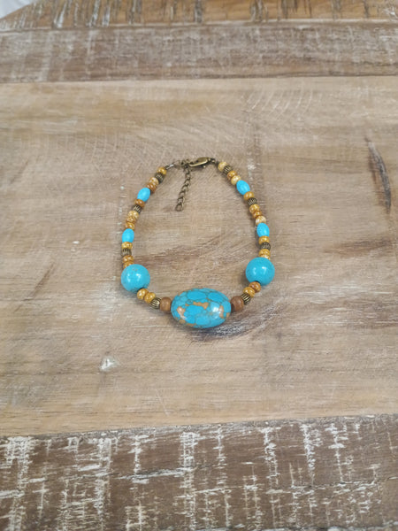The Deep Turquoise Bracelet