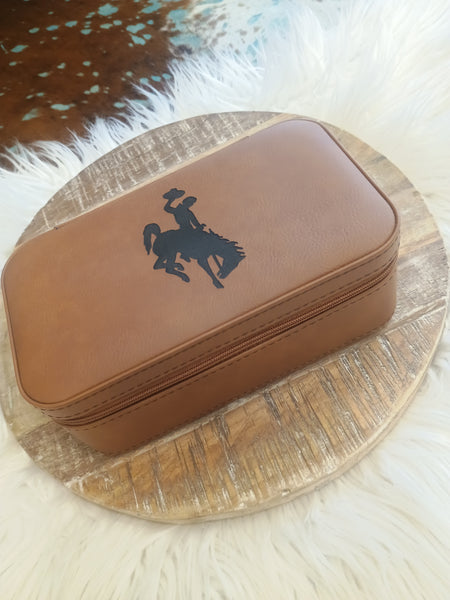 The Wyoming Large Jewelry Brown Box
