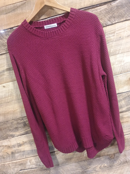The I Went Cabernet Sweater