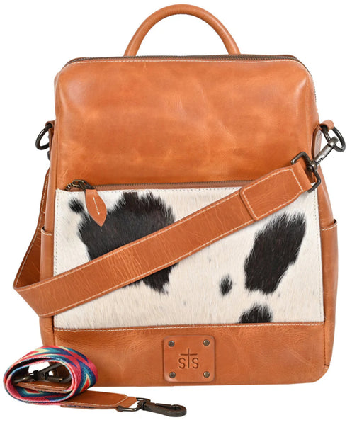 The Basic Cowhide Backpack