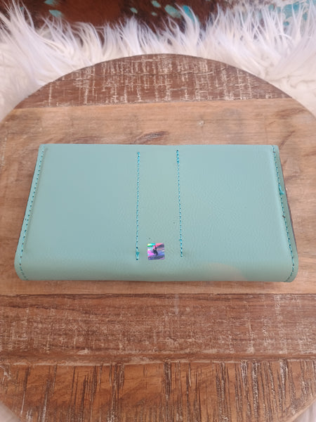The Wyoming Dice & Card Turquoise Set