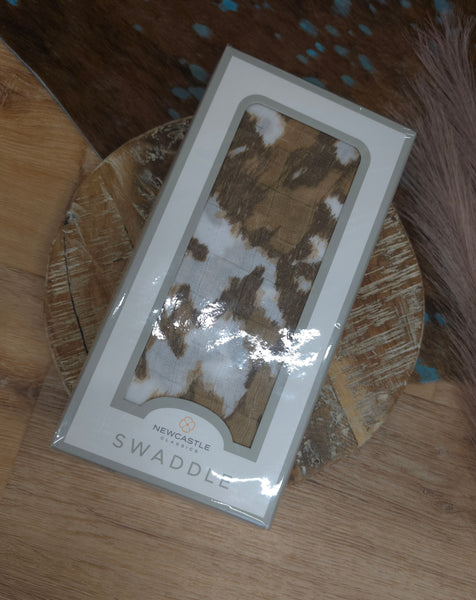 The Cowhide Bamboo Swaddle