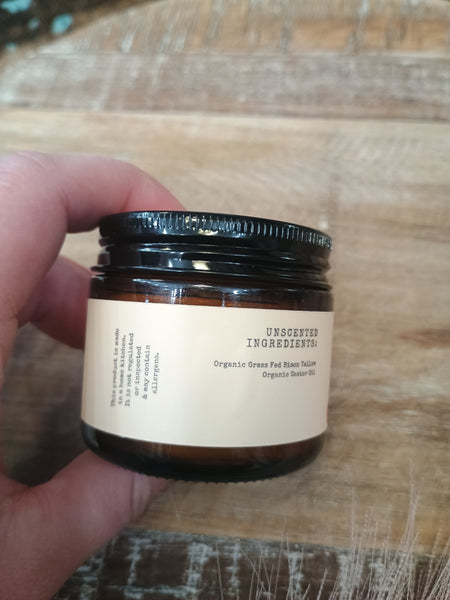 Small Unscented Face Fats Premium Whipped Bison Tallow