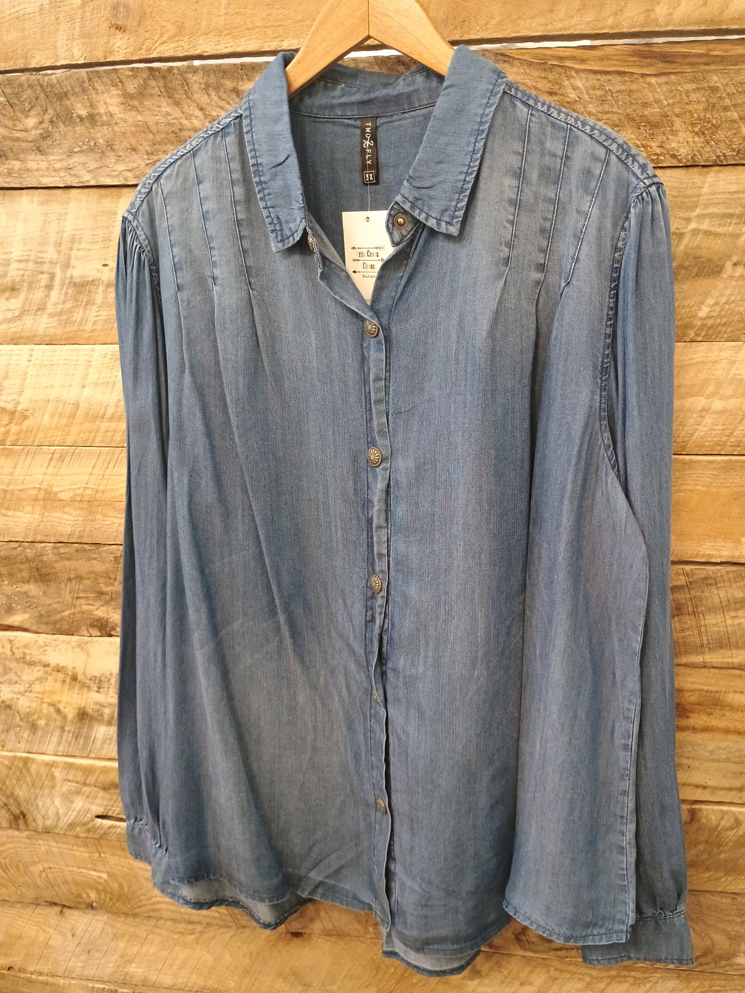 The Darling Denim Top Cardigan