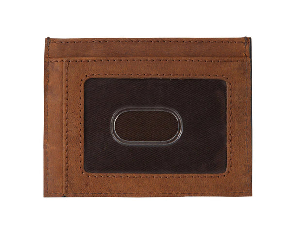 The Canvas Leather Card Wallet