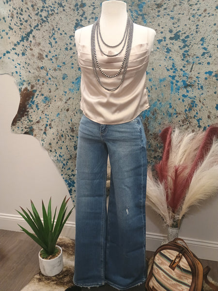 The Short Day Taupe Top
