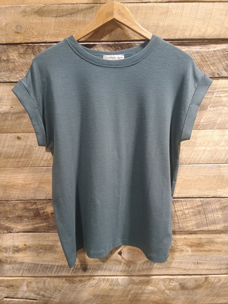 The Take It Ash Basic Jade Top