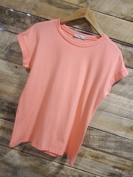 The Take It Basic Coral Top