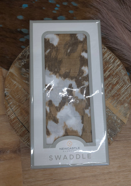 The Cowhide Bamboo Swaddle