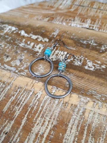 The Loose It All Jasper Silver Earrings