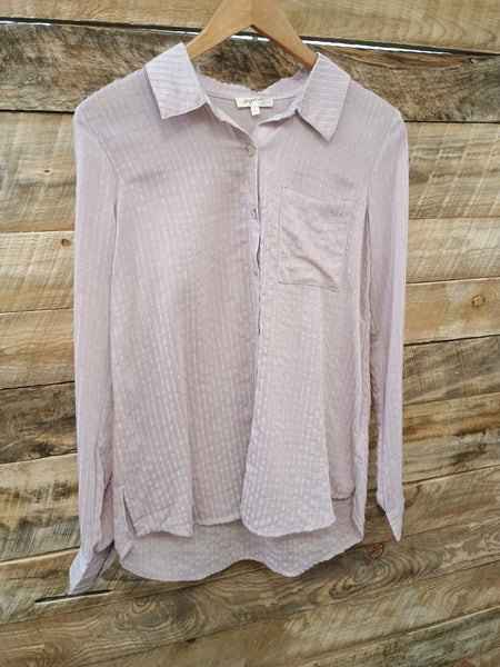 The My Way Light Lavender Top