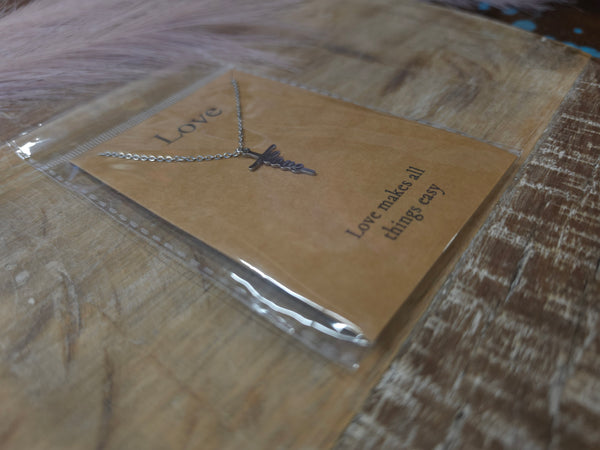 The Love Cross Waterproof Necklace