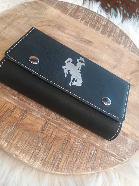 The Wyoming Dice & Card Black Set
