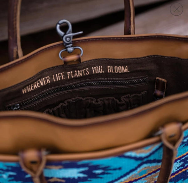 The Western Skies Satchel Purse