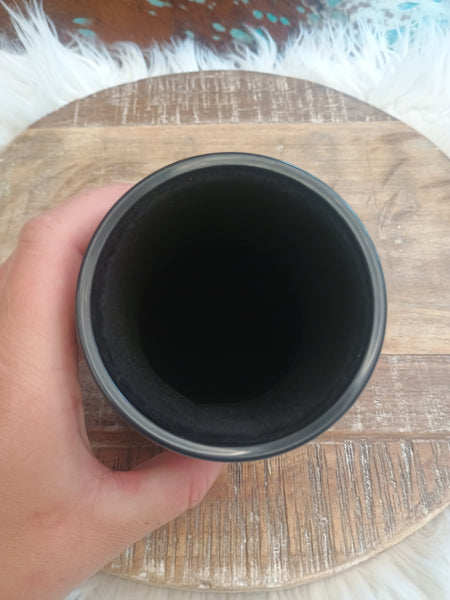 The Wyoming Dice Black Cup