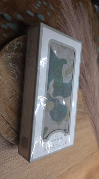 The Camo Bamboo Swaddle