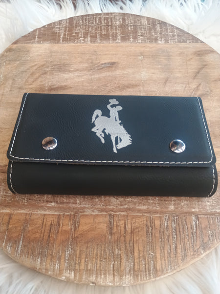 The Wyoming Dice & Card Black Set