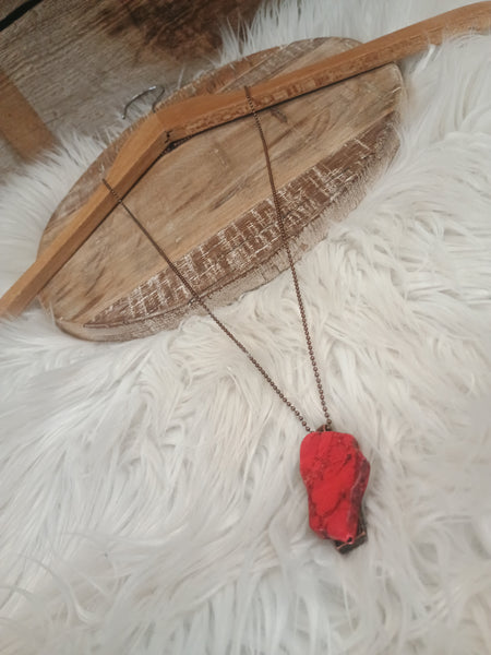 The We Start Red Necklace