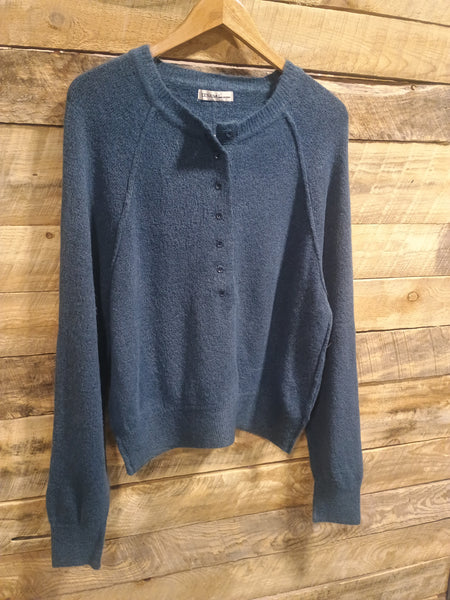 The Half Way Dusty Blue Sweater Top
