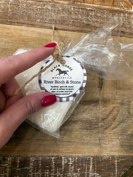 The River Birch and Stone Shea Butter Soap