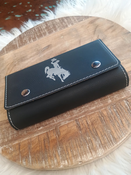 The Wyoming Dice & Card Black Set