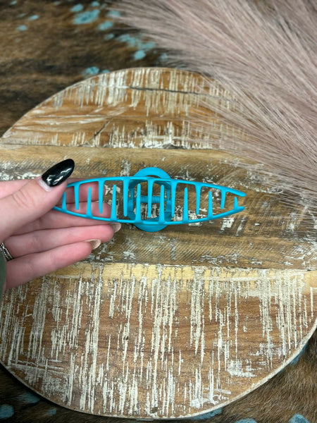 The Deep Teal Wire Clip