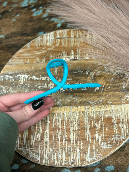 The Deep Teal Wire Clip