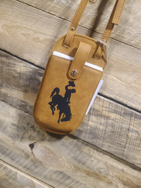 The Wyoming Crossbody Dark Tan Purse