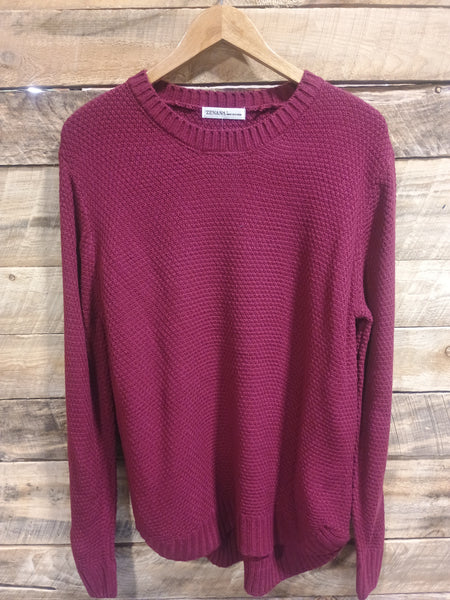 The I Went Cabernet Sweater