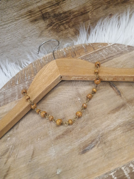 The Earthy Way Browns Choker Necklace