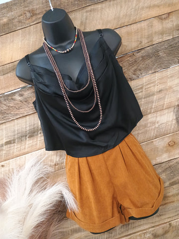 The Short Day Black Top