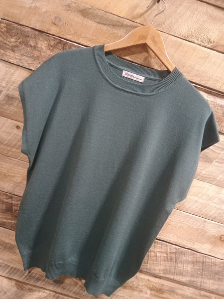 The Take It Basic Jade Top