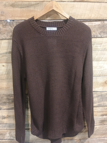 The I Went Mahogany Sweater