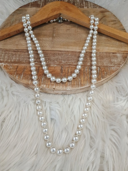 The Days Ago Vintage Pearl Necklace