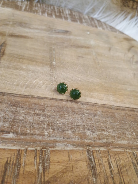 The Green Gem Earrings