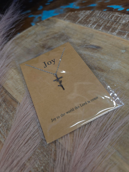 The Joy Cross Waterproof Necklace