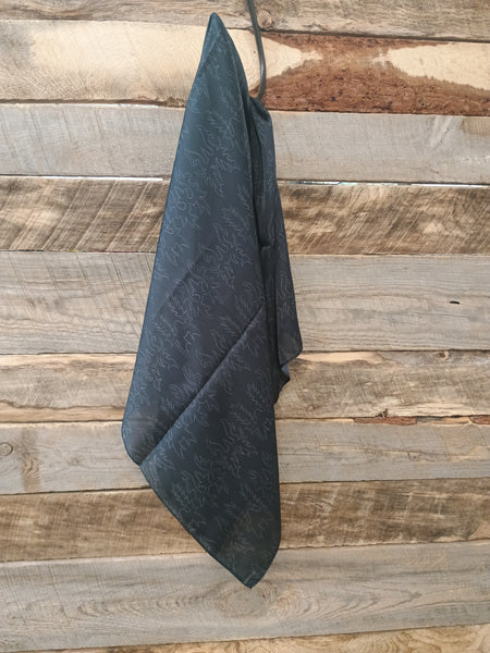 The Boot Stich Black Large Wild Rag