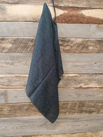 The Boot Stich Black Large Wild Rag