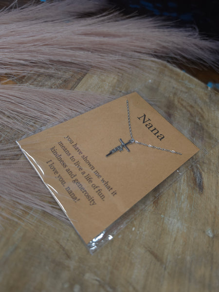 The Nana Cross Waterproof Necklace