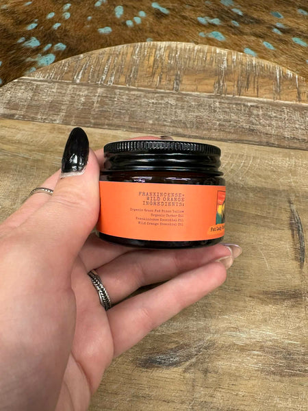 The Small Frankincense and Wild Orange Face Fats Tallow