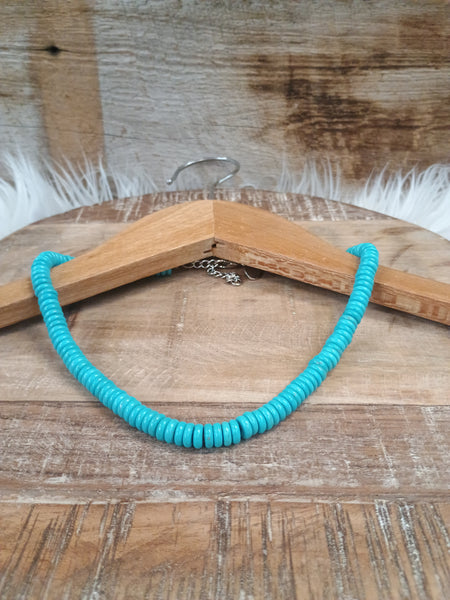 The True Start Short Turquoise Necklace