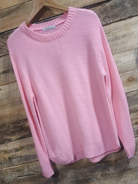 The I Went Dark Pink Sweater