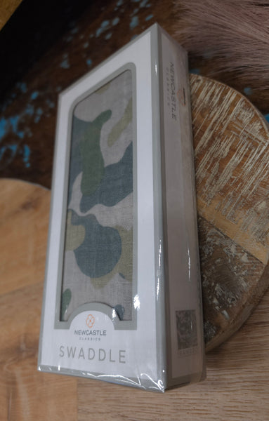 The Camo Bamboo Swaddle